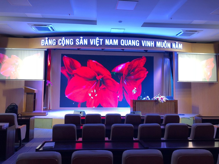 Màn hình led hội trường